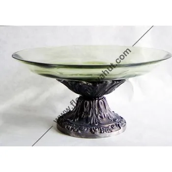 přísavka na sklo Mísa na ovoce - s cínovou nohou 25cm | 53822