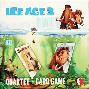Volný čas efko Kvarteto - karetní hra ICE AGE 3