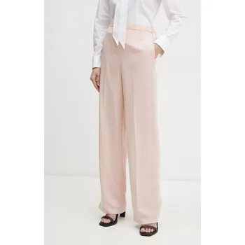 Dámské kalhoty Hedvábné kalhoty Theory K0502208 růžová 03X, vel. M