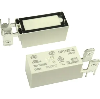 Relé Relé 48V 1 x 250V / 18A JQX-115F-Q-048-1H, HF115F-Q/048-1H HONGFA RELAY