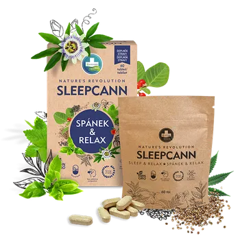 Přípravek na podporu paměti a spánku SLEEPCANN spánek & relax tablety 60 tbl