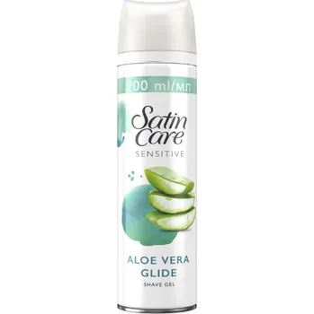 Gillette Satin Care gel na holení Sensitive 200 ml