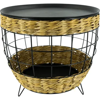 Konferenční stolek Odkládací stolek, ø 40 × 30 cm, kov 770001-2