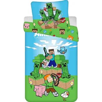 Povlečení Povlečení Minecraft Outdoor Mobs 140-200, 70-90