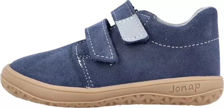 Kožené boty Jonap barefoot B1 modré 28