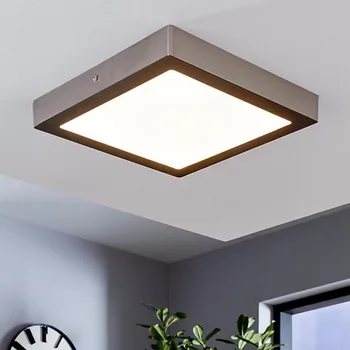 Eglo 78218 - LED Stropní svítidlo FUEVA LED/22W/230V 30x30 cm matný chrom