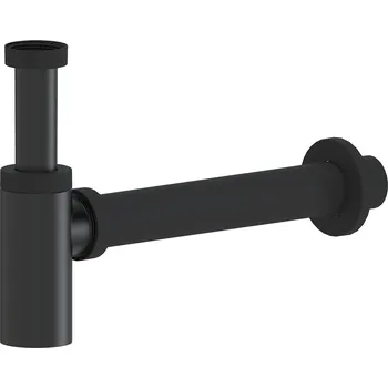 Vodovodní potrubí CERANO - Sifon umyvadlový - 5/4" - plast - DN40/300mm - černá matná