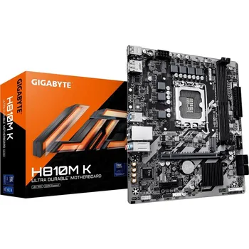 Základní deska GIGABYTE MB Sc LGA1851 H810M K, Intel H810, 2xDDR5, 1xDP, 1xHDMI, mATX
