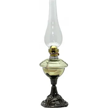 Petrolejová lampa Petrolejová lampa s cínovou nohou - lesní zelená | 87850