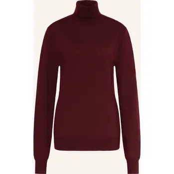 Dámský svetr The Frankie Shop Rolák Eve, tmavě červená