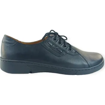 Dámské polobotky S 510 - 100 dámské kožené zdravotní polobotky v černé barvě 41