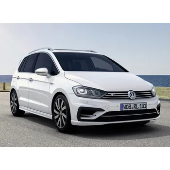 Nosič kol Příčníky Aurilis Edge Black pro VW Golf Sportsvan 5.dv MPV 2014-2020 s podélníky