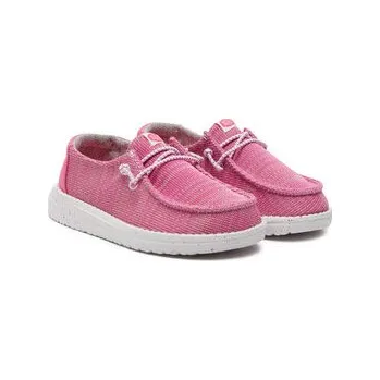 Dámské polobotky Polobotky Hey Dude Wendy 40449-6WX Růžová 31