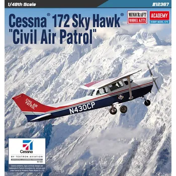Plastikový model Academy Cessna 172 "Civil Air Patrol" 1/48