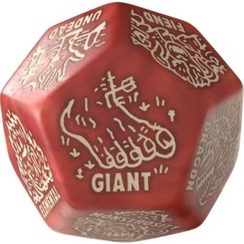 Příslušenství k deskovým hrám Q-workshop Kostka generátor monster, barva černo-tyrkysová