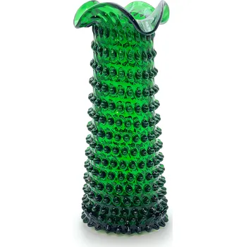 Váza Váza 29cm - Hobnail - Ananas - tmavě zelená | 78320
