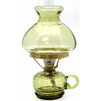 Petrolejová lampa Petrolejová lampa Monika - Krakle - lesní zelená - komplet 1 | 88672