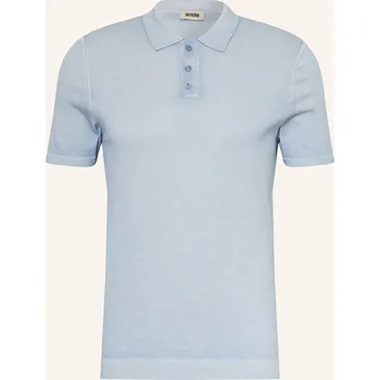 Pánská košile Drykorn Pánské Pletené Polo Tričko Triton, tmavě modrá, M