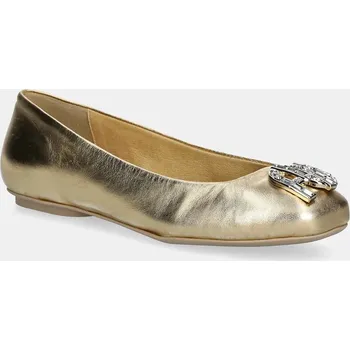 Dámské baleríny Kožené baleríny Furla Ballet Ballerina YJ02BAL.5R0000.2613S zlatá 10Y, EUR 40