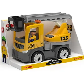 Figurka efko MultiGO Build - Žebřík s řidičem - auto s Igráčkem