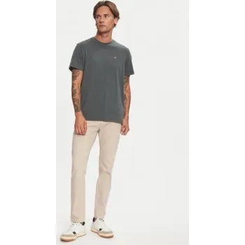 Pánské oblečení Napapijri T-Shirt Salis NP0A4H8D Zelená Regular Fit S