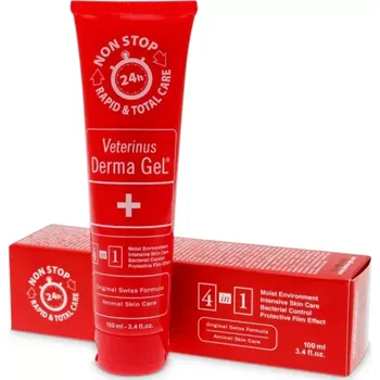 Bylinná léčivá mast Derma gel - izotonický bylinný gel na podporu hojení i otevřených ran (Tuba 100 ml)