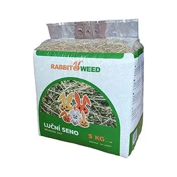 Pro hlodavce Rabbit&Weed Seno luční RabbitWeed 5kg poškozený obal