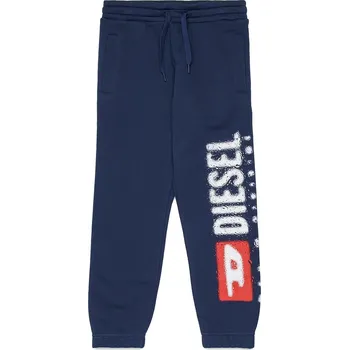 Chlapecké kalhoty Dětské bavlněné tepláky Diesel PANTLI TROUSERS J02445.KYAZ3 námořnická modř 59X, vel. 144