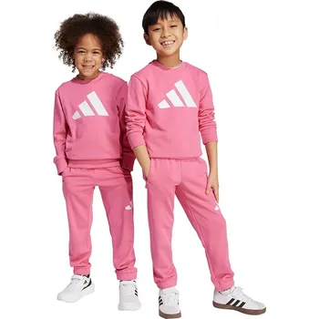 Dětská tepláková souprava adidas JW2435 růžová 30X, vel. 104
