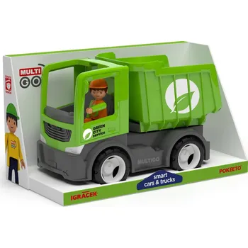 autíčko efko MultiGO City - Sklápěčka s řidičem - auto s Igráčkem
