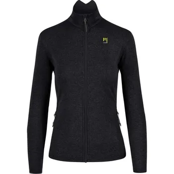 Dámská mikina KARPOS Pizzocco W Full Zip Fleece, Black velikost: XXL