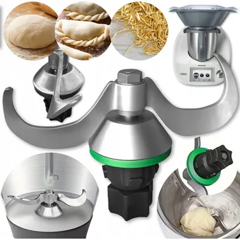 Kuchyňský nůž Nůž na těsto pro Thermomix TM6/TM5, nůž na míchání těsta z nerezové oceli