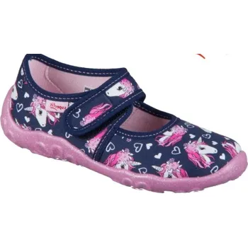 Dívčí bačkory SUPERFIT DÍVČÍ BAČKORY BONNY 1-800283-8090 DUNKEBLAU (31) - 9010159461974