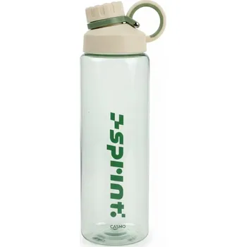 Kempingové nádobí Láhev na vodu 1l béžovozlená (2883)