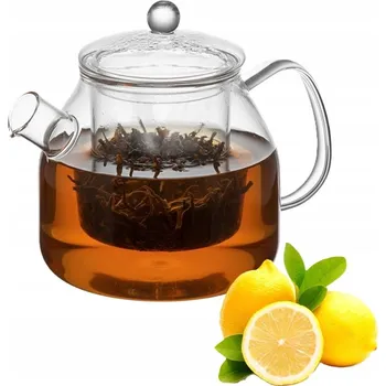 Dzbanek żaroodporny z zaparzaczem 1200 ml pro přípravu čaje, bylinek a kávy