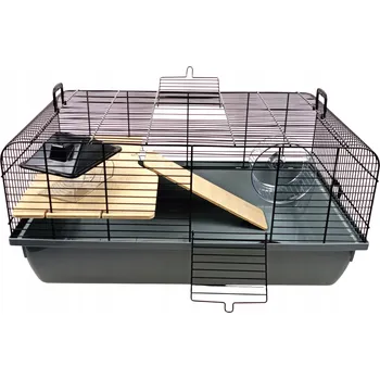 Klec s vaničkou pro malé hlodavce Inter-Zoo 29 x 38 x 58 cm