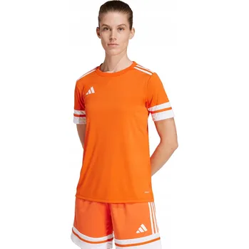 Dámské oblečení Dámské tričko adidas Squadra 25 Jersey oranžové JC8662 VELIKOST XL