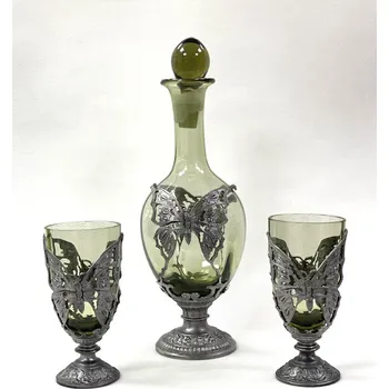 přísavka na sklo Dárková souprava zdobená cínem | 69911