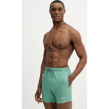 Pánské kraťasy Plavkové šortky BOSS Tio 50491601 zelená 77X, vel. S