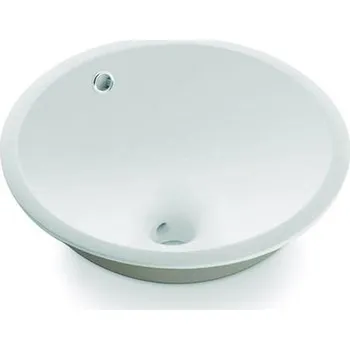 Bathco 0052 - Zápustné umyvadlo CERDENA pr. 38 cm porcelán/bílá