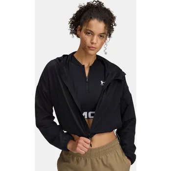 Dámská casual bunda Dámská bunda Under Armour UA Unstoppable Woven HD Jk 6003590-001 Černá SM