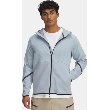 Pánská mikina Pánská mikina Under Armour UA Unstoppable Flc Grid F 1386543-465 Modrá XL