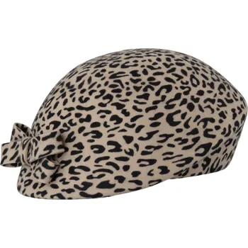Čepice Fiebig - Headwear since 1903 Dámská leopardi plstěná lodička Fiebig Velikost: Unisize (S-XL)