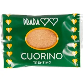 Cukrovinka Jednoporcová sušenka ke kávě, Biscotto da caffé, Prada Trentino, Itálie 3,2g