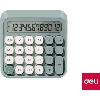 Kancelářská technika Kalkulačka DELI EM36 zelená