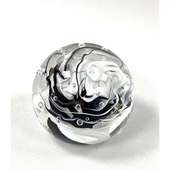 Petrolejová lampa Skleněné těžítko - barevné Jin a jang | 75084