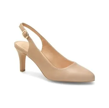 Dámské lodičky Lodičky Clara Barson WYL3438-5 Béžová 38