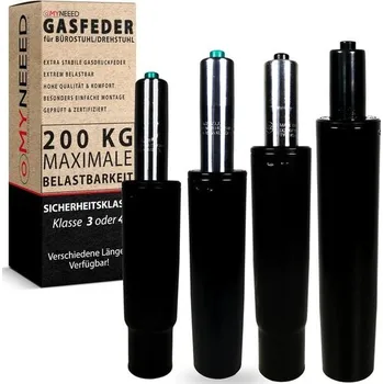 Plynová pružina MYNEEED pro křeslo černá