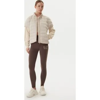 EA7 Emporio Armani Legíny 7W000426 AF12484 U6063 Hnědá Slim Fit M