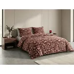 Mikroplyšové povlečení FOREST ANIMALS vínové Rozměr povlečení: 2 ks 70 x 90 cm | 200 x 220 cm